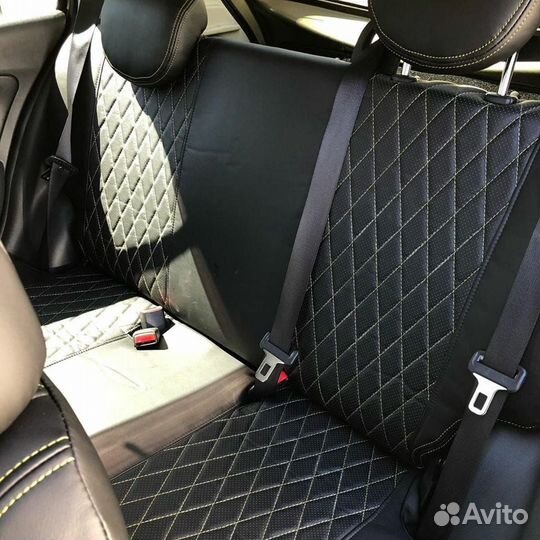 Чехлы Nissan March K13 (ромб)