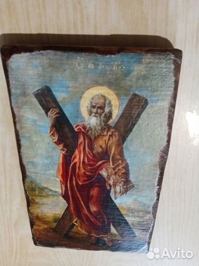 Иконы Св Андрей Первозванный и св вмчц Варвары