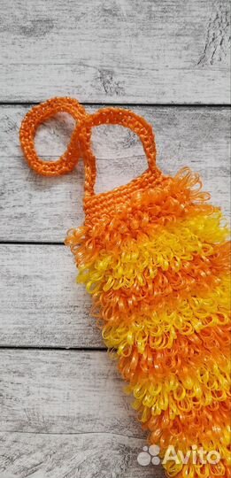 Мочалки ручной вязки