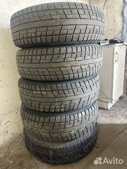 Резина на литье 5.114.3 r16 (5 дисков )