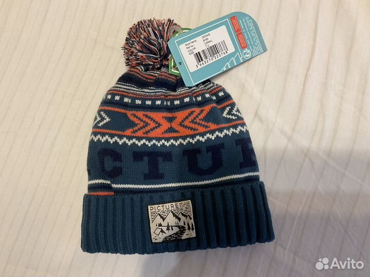 Шапка Picture organic, детская, на 1-6 лет новая