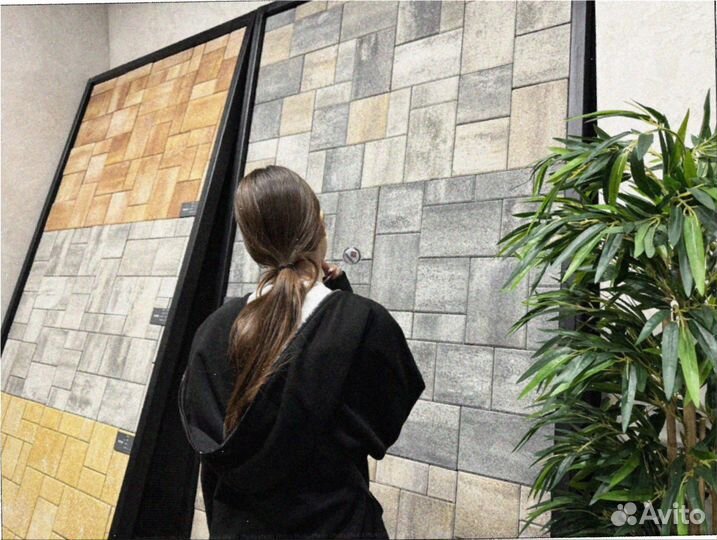 Тротуарная плитка с завода