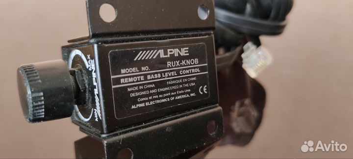 Регулятор баса Alpine RUX-knob