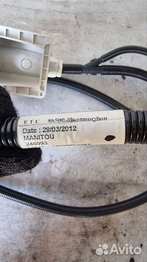 Manitou устройство для подогрева двигателя