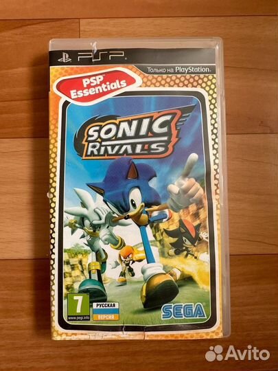 Диск Sonic Rivals Лицензия PSP