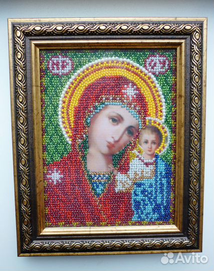Иконы вышитые бисером