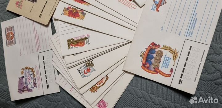 Почтовые конверты СССР
