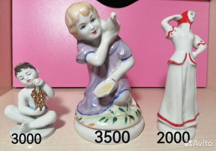 Фарфоровые статуэтки СССР