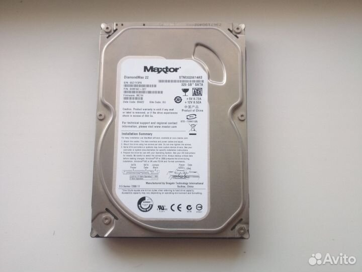 Жесткий диск hdd неисправный