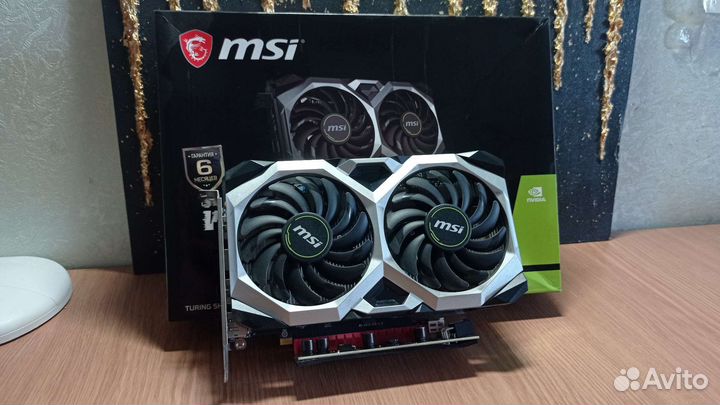 MSI GeForce GTX 1660 super ventus XS OC