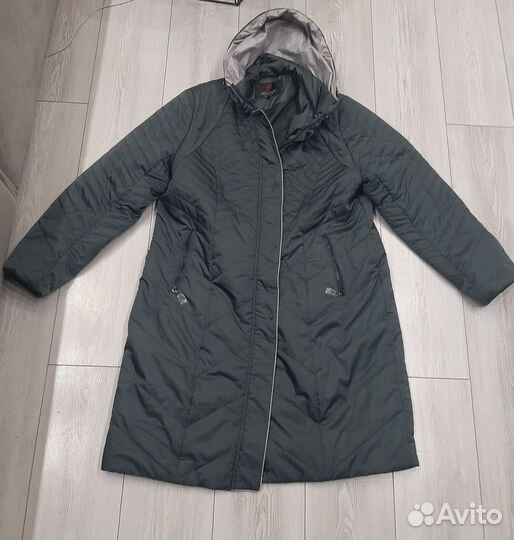 Стеганое пальто