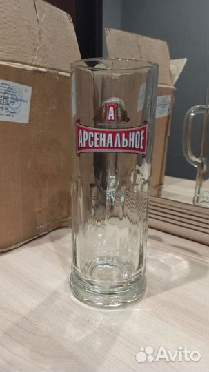 Новые пивные кружки Арсенальное 0.5