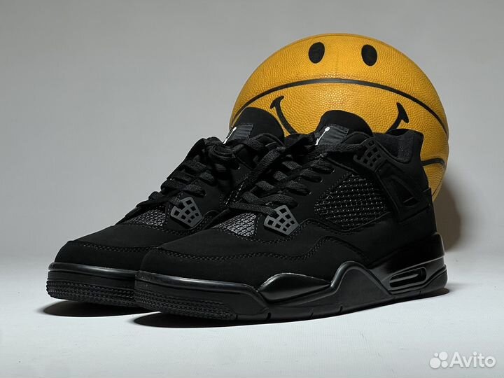 Кроссовки Nike Air Jordan 4 черные