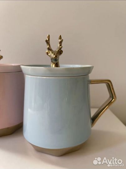 Кружка с крышкой