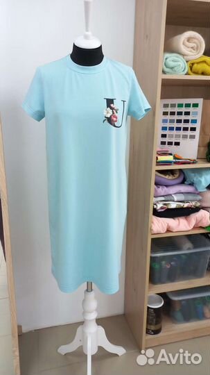 Платье футболка