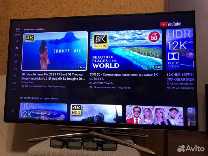 Samsung SMART TV/Wi Fi/3D (101 см)