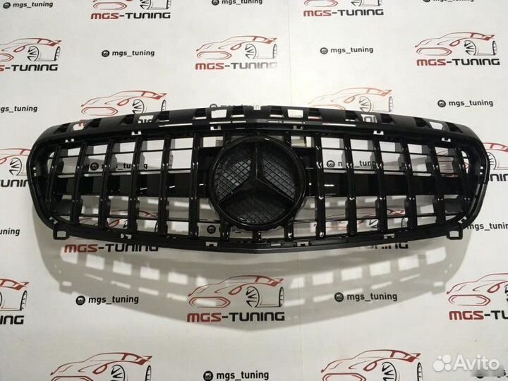 Решетка Mercedes A-class w176 GT black