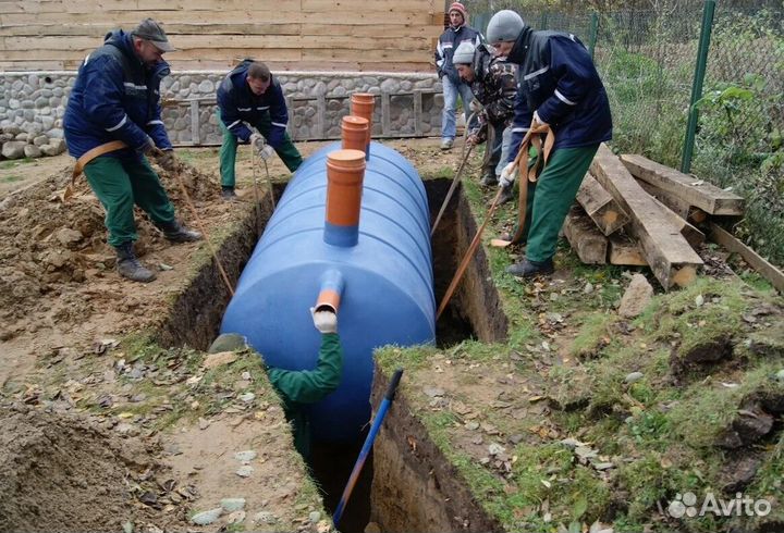 Канализация на дачу, септик, станция, дренаж