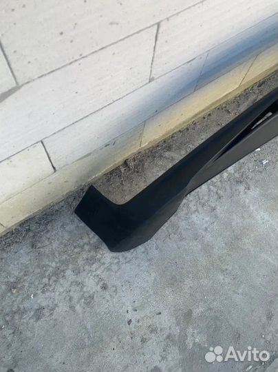 Накладка на передний бампер ABT Audi A8 D4