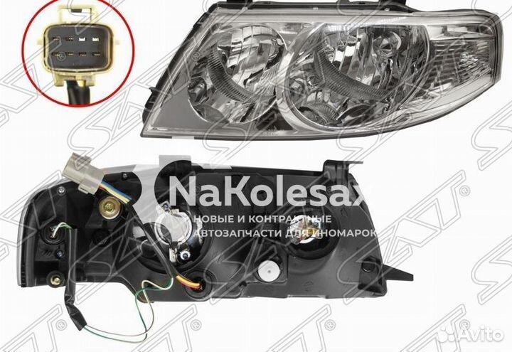 Фара nissan almera classic 07-12 LH euro