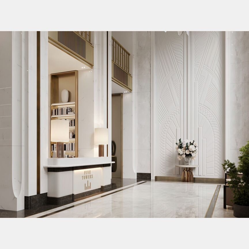 1-к. квартира, 47,6 м², 44/75 эт.