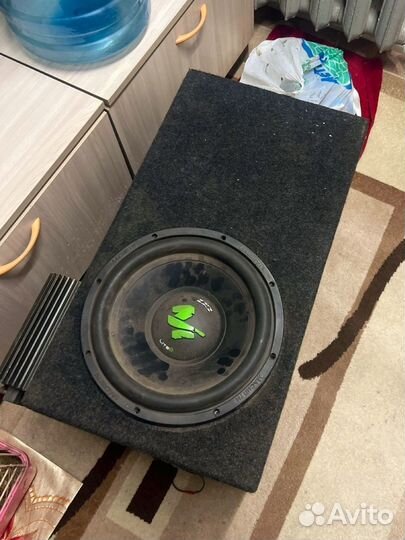 Сабвуфер machette 12 с коробом и моноблоком