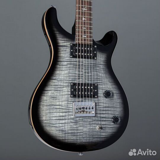 Prsse 277 Solid Body Baritone Charcoal Burst