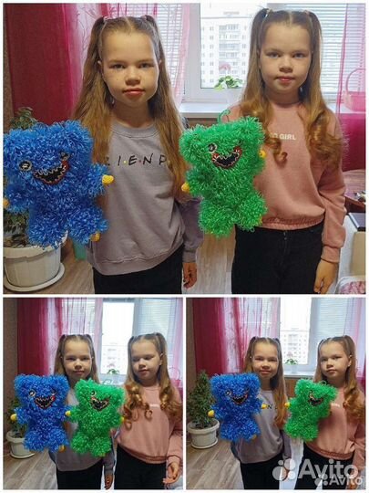 Мочалка - игрушка Хагги Вагги, Кисси Мисси
