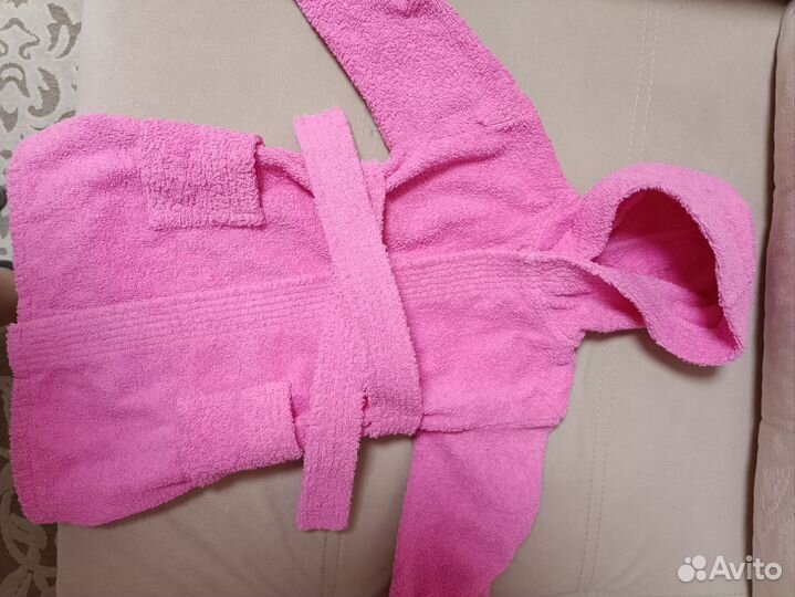 Детский махровый халат 92-98
