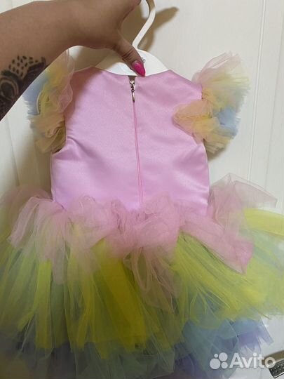 Платье для девочки 92