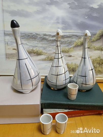 Штоф Гусыня 1950 г фарфор СССР