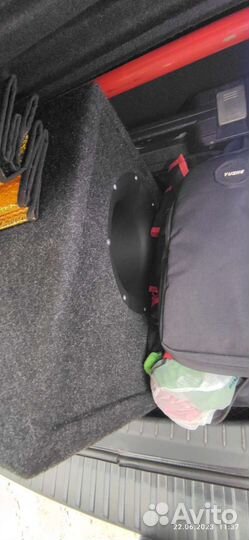 Короб для сабвуфера 12 на трубе