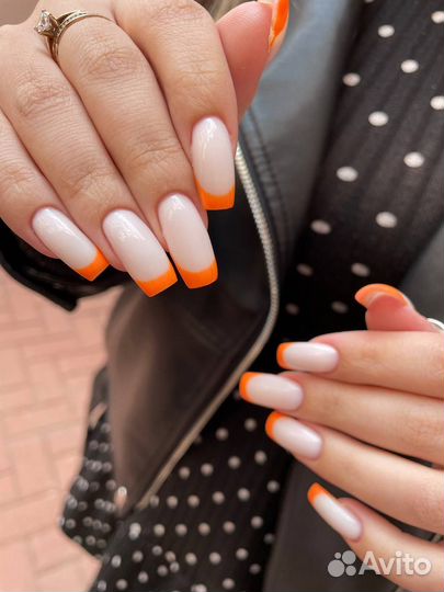 Маникюр с покрытием / Наращивание ногтей
