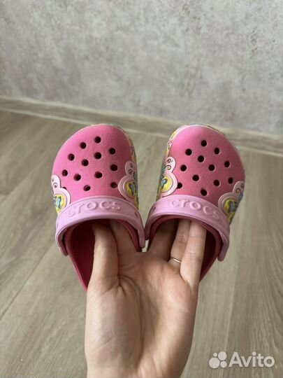 Crocs для девочки 24 размер