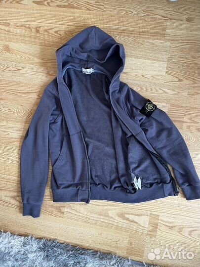 Зип худи stone island