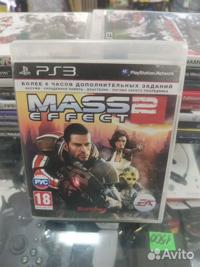 Диск Mass effect 2 ps3