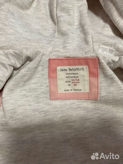 Ветровка для девочки zara 86