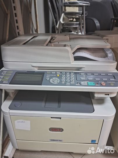 Мфу oki mb471w пробег 22662