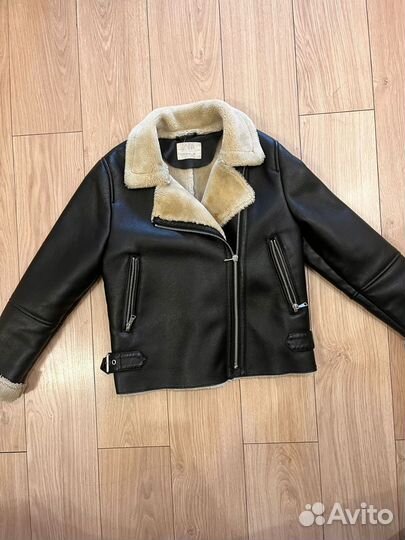 Дубленка zara детская