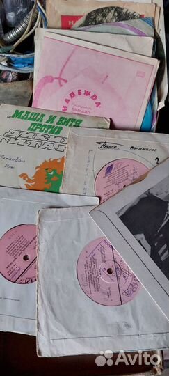 Виниловые пластинки СССР детские