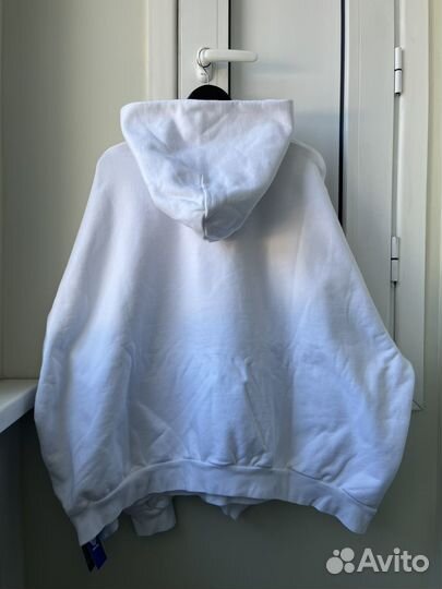 Balenciaga x Adidas White Edition Hoodie оригинал