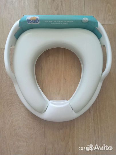Новое сиденье для унитаза детское мягкое