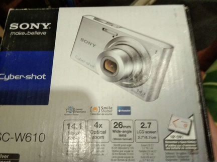 Компактный фотоаппарат sony