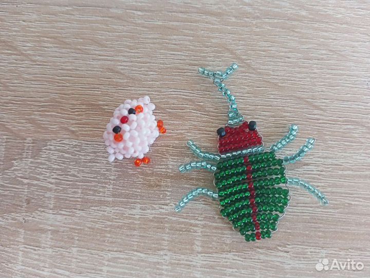 Фигурки из бисера