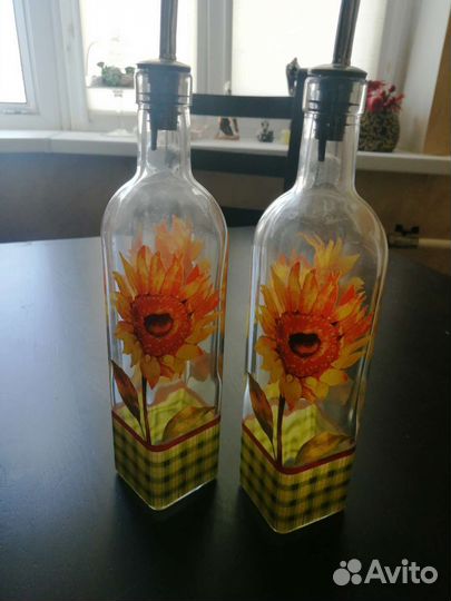 Бутылки для масла и уксуса