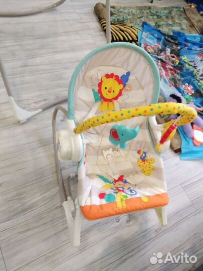 Детские качели шезлонг