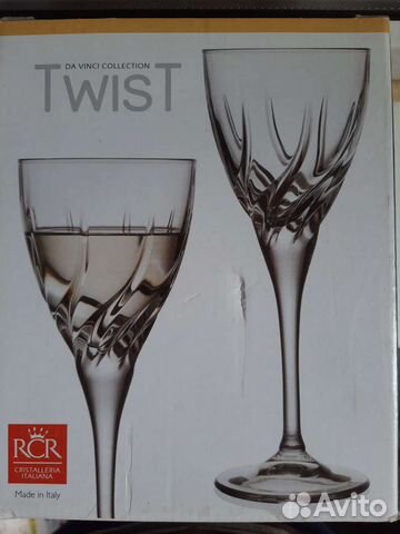 Набор фужеров для вина RCR, хрусталь