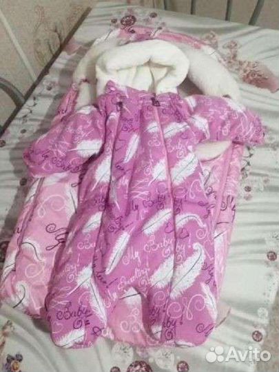 Конверт на выписку для девочки