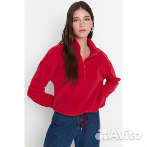 Толстовка trendyolmİLLA, бордовый