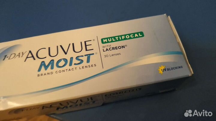 Контактные линзы Acuvue Moist 1 Day 30шт